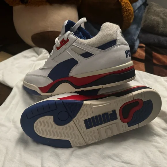 New Puma Palace Guard OG Isiah Thomas Detroit Pistons Bad Boys White Red PE 9 - Picture 4 of 5